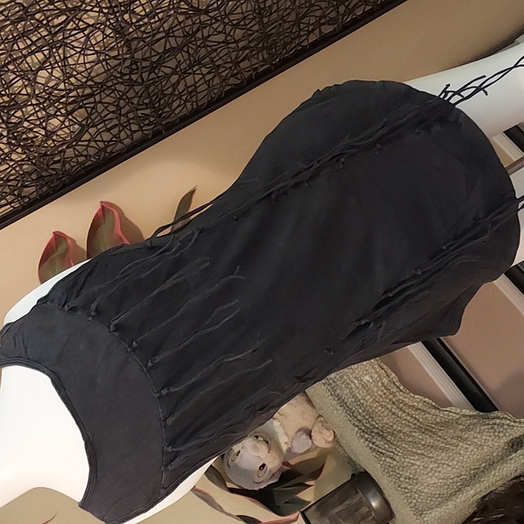 Harley Davidson fringe top - Picture 4 of 8